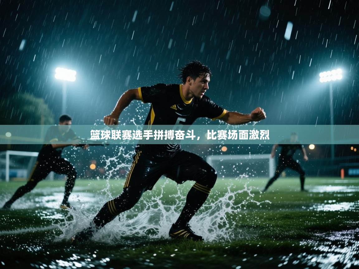 篮球联赛选手拼搏奋斗，比赛场面激烈  第1张